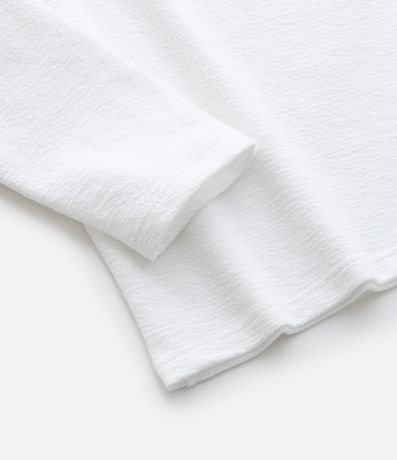 Remera Infantil Texturizada con Botón en la Manga - Talle 1 a 6 años 5