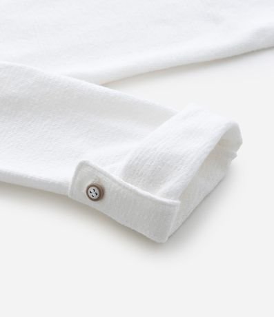 Remera Infantil Texturizada con Botón en la Manga - Talle 1 a 6 años 8