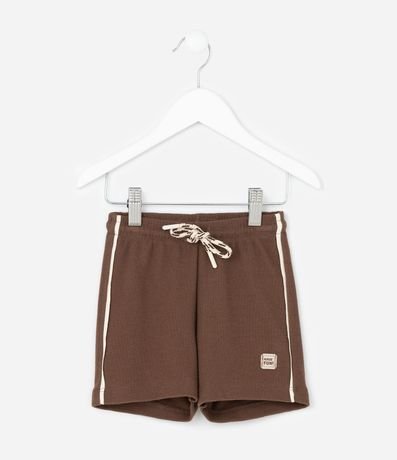Bermuda Infantil en Algodón Texturizada - Talle 1 a 6 años