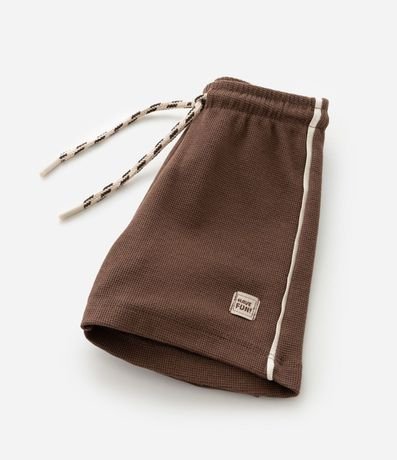 Bermuda Infantil en Algodón Texturizada - Talle 1 a 6 años 4