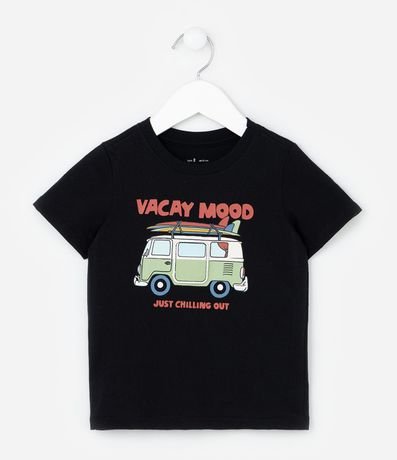 Remera Infantil con Estampa de Kombi - Talle 1 a 6 años 2