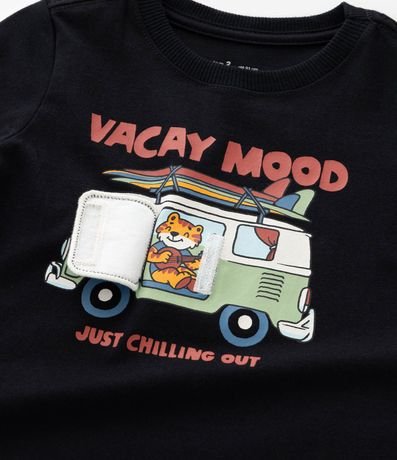 Remera Infantil con Estampa de Kombi - Talle 1 a 6 años 5