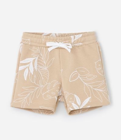 Conjunto Infantil en Algodón con Estampa de Follajes - Talle 1 a 6 años 4