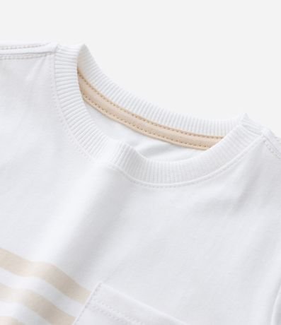 Conjunto Infantil en Algodón con Estampa de Follajes - Talle 1 a 6 años 7