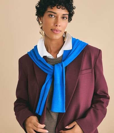 Blazer Oversized Sastre con Cierre Traspasado 2