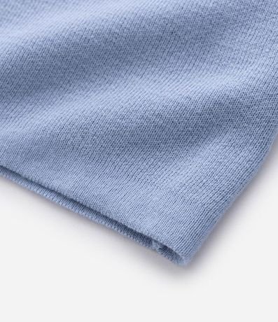 Remera Melange con Efecto en Punto 9