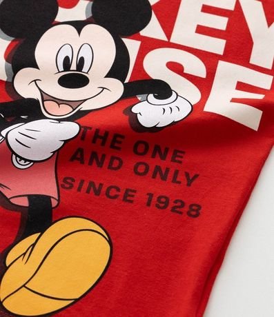 Remera Infantil en Media Malla con Estampa Mickey Mouse - Talle 1 a 5 años 5