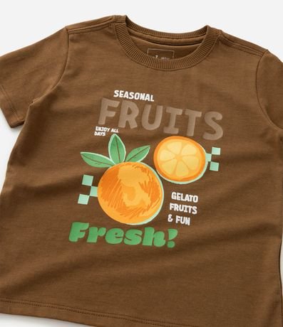 Remera Infantil con Estampa de Laranja - Talle 1 a 6 años 5