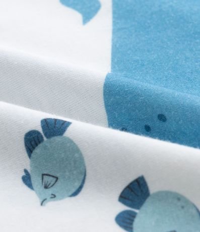 Musculosa Infantil con Estampa Fondo del Mar - Talle 1 a 6 años 3