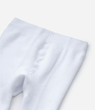 Vestido Infantil en Rib Floral con Volado y Media Can Can – Talle 0 a 18 Meses 8