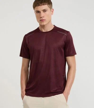 Remera Deportiva Regular con Tecnologia Dry