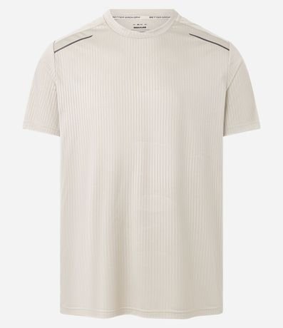 Remera Deportiva Regular con Tecnologia Dry