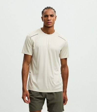 Remera Deportiva Regular con Tecnologia Dry