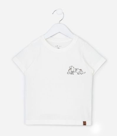 Remera Infantil con Estampa de Dinos - Talle 1 a 6 años 1