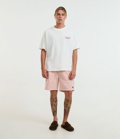 Remera Boxy en Malla con Estampa Frente y Espalda de Barco 2