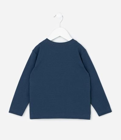 Remera Manga Larga en Algodón con Estampado - Talle 1 a 6 años 2