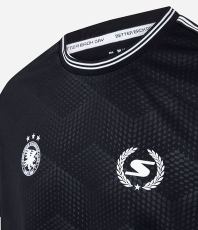 Remera Deportiva Regular con Tecnologia Dry y Detalles Heatprint 3