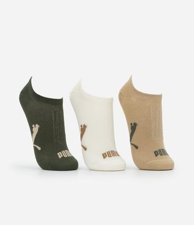 Kit con 03 Medias Invisibles Puma 2