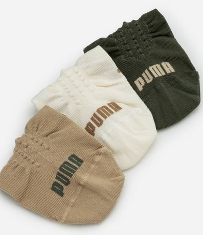 Kit con 03 Medias Invisibles Puma 4