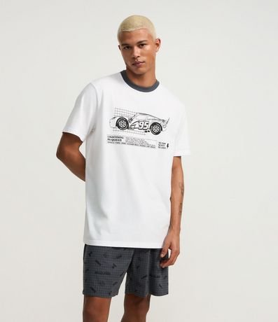 Pijama Corto con Estampa Coches 4