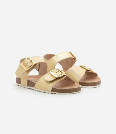 Sandalia en PU Infantil con Cierre por Hebillas - Talle 28 al 33