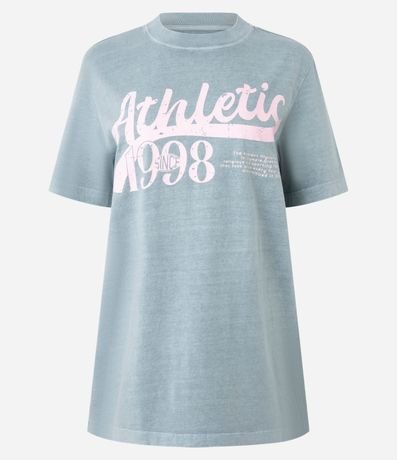 Remera en Algodón con Estampa Athletic 4