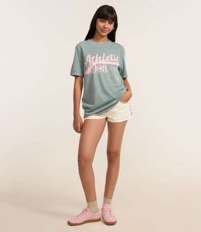 Remera en Algodón con Estampa Athletic 2