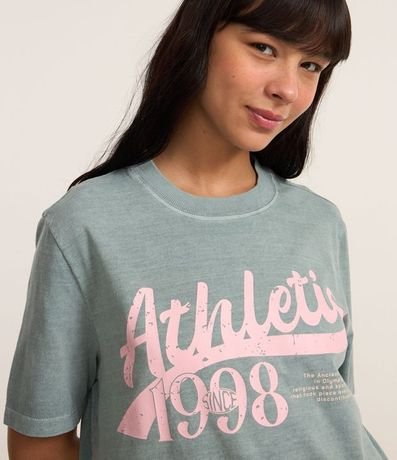 Remera en Algodón con Estampa Athletic 3