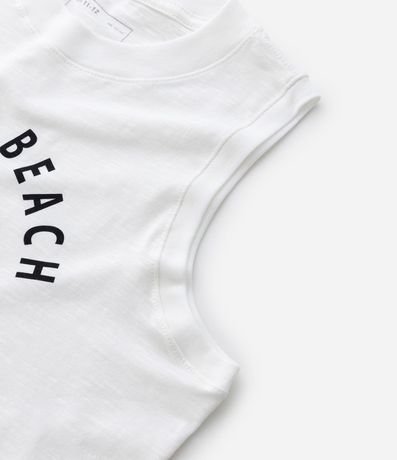 Musculosa Infantil con Estampa de Palmeras - Talle 5 a 14 años 5