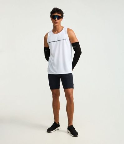 Bermuda Deportiva en Microfibra con Compresión