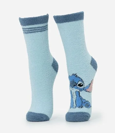 Kit 02 Medias Caña Larga en Chenille con Rayas Stitch