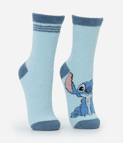 Kit 02 Medias Caña Larga en Chenille con Rayas Stitch 2