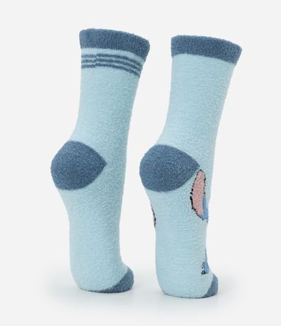 Kit 02 Medias Caña Larga en Chenille con Rayas Stitch 3