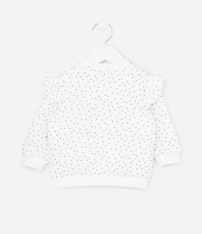 Saco Infantil en Chenille con Bordados de Osos – Talle 0 a 18 Meses 3