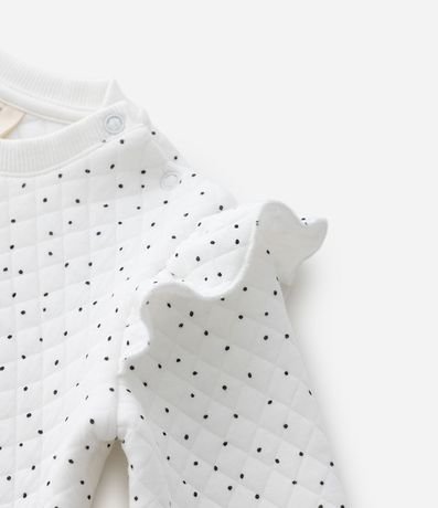 Saco Infantil en Chenille con Bordados de Osos – Talle 0 a 18 Meses 6