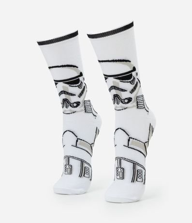 Media en Algodón con Estampa Stormtrooper 1