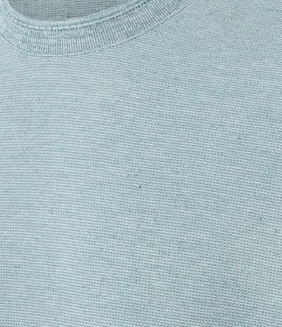 Remera Regular en Algodón con Textura 7