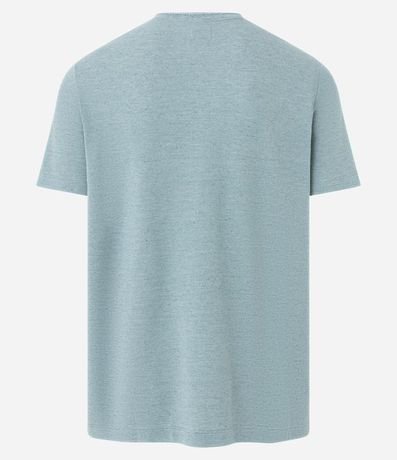Remera Regular en Algodón con Textura 8