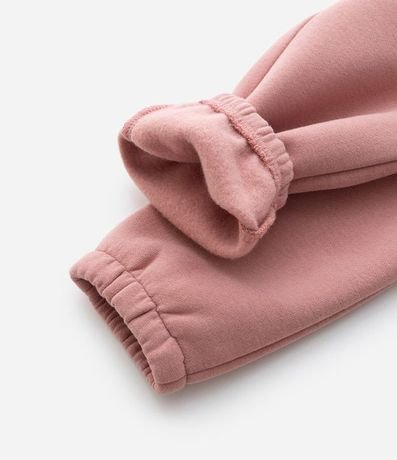 Pantalón Infantil en Algodón con Orejas Aplicadas – Talle 0 a 18 Meses 4