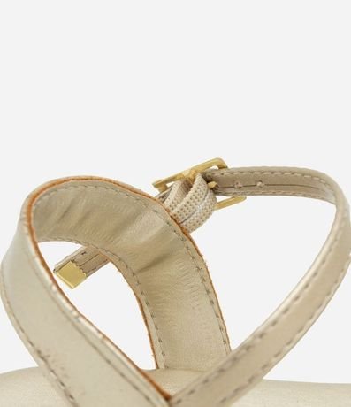 Sandalia Infantil en PU con Tiras - Talle 28 al 33 3