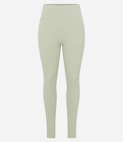 Pantalón Legging en Microfibra con Bolsillo Lateral 5