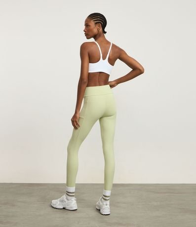 Pantalón Legging en Microfibra con Bolsillo Lateral 4