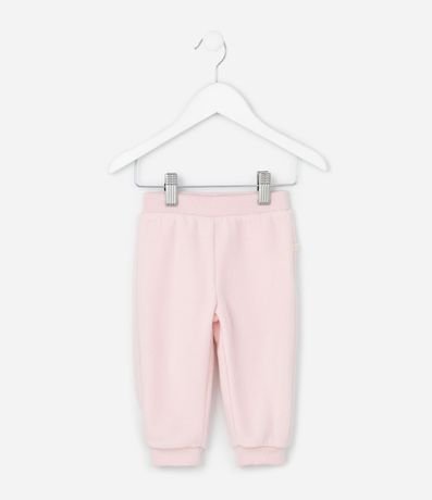 Pantalón Infantil con Puños Canelados – Talle 0 a 18 Meses