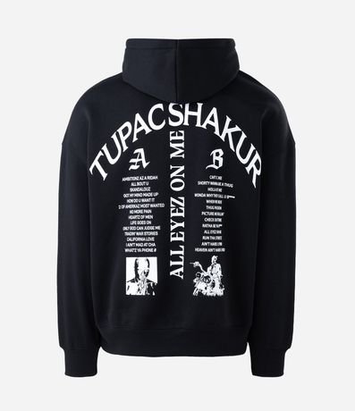 Saco en Fleece con Estampa de Tupac All Eyez On Me 7