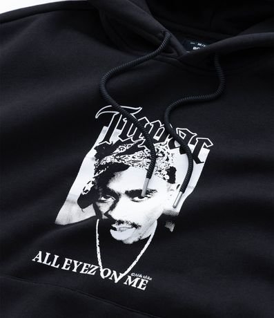 Saco en Fleece con Estampa de Tupac All Eyez On Me 11