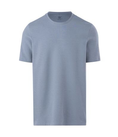 Remera Slim en Algodón con Textura Acanalada 6