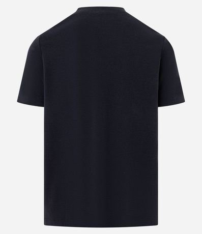 Remera Slim en Algodón con Textura Acanalada 9