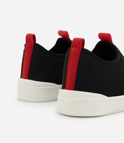 Championes Infantil con Patch Marvel y Parte Superior en Poliéster - Talle 20 A 27 2