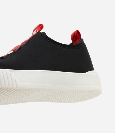 Championes Infantil con Patch Marvel y Parte Superior en Poliéster - Talle 20 A 27 3