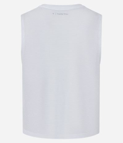 Musculosa Deportiva en Microfibra con Estampado 7